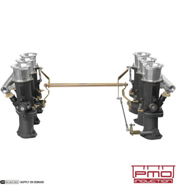 50 mm EFI throttle body set in Rennsport R finish