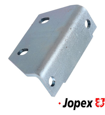 Support plate for exhaust , left