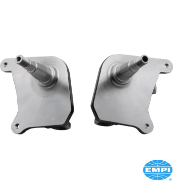 Spindle set, dropped 63.5 mm, for 4 piston caliper, for disc brake, for link pin. Forged