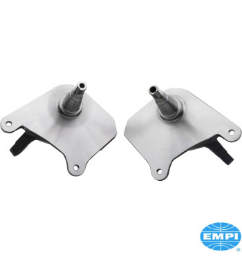 Spindle set, dropped 63.5 mm, for 4 piston caliper, for disc brake, for link pin. Forged