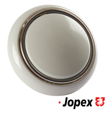 Horn button , white/grey 