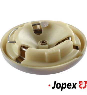 Horn button , white/grey 