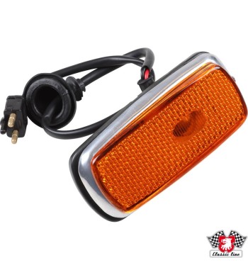 Side marker lamp, front, yellow
