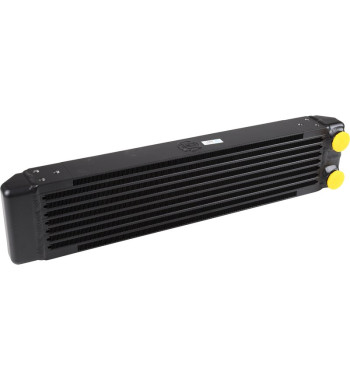Oil cooler, chamfered, dual-pass, RSR style