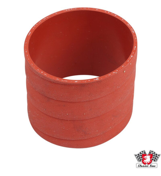Hot air boot, heat exchanger to distributor tube. 2 pieces needed per car Hot air boot, heat exchanger to distributor tube. 2 pieces needed per car