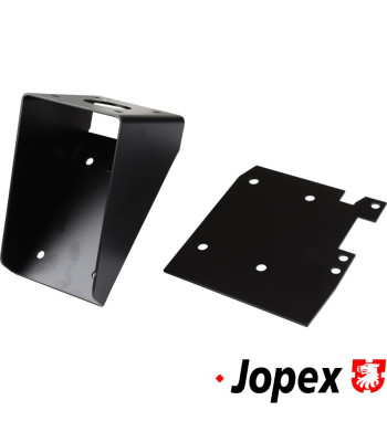 Antenna mounting bracket with inner enforcement, left/right, black