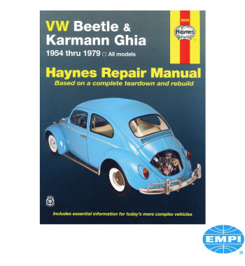 Instrukcja naprawa Haynes „VW Type 1/Karmann Ghia” 8104900508