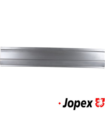 Sliding door skin repair plate, outer, lower, right, height 24 cm