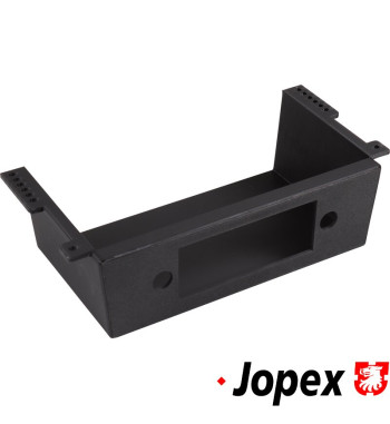Universal radio console, dashboard lower, black