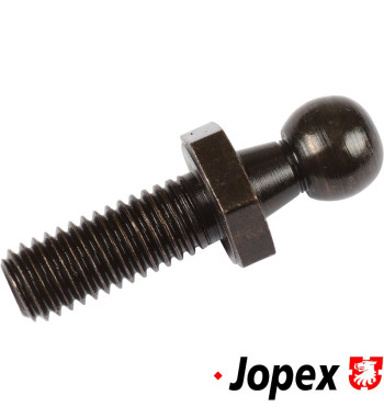 Ball stud for gas spring for tailgate