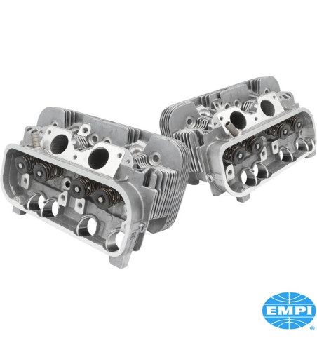 Super Vee cylinder head set, 62cc combustion chambers, 14 mm spark plug holes