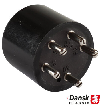 Relay for air condition, horn, headlight flasher etc., round