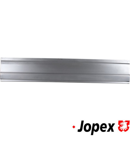 Sliding door skin repair plate, outer, lower, right, height 24 cm