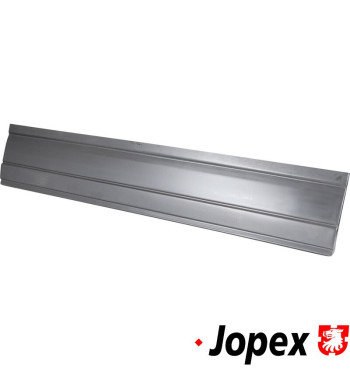 Sliding door skin repair plate, outer, lower, right, height 24 cm