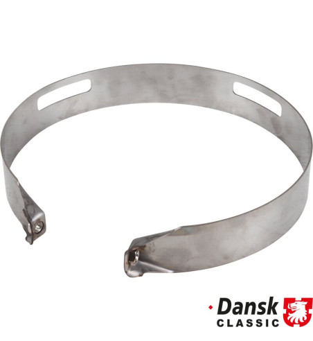 Alternator fan housing strap