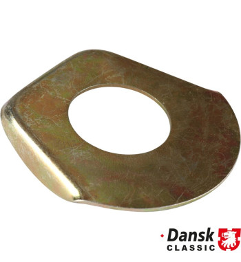 Washer for support tube for rear bumper, galvanised steel