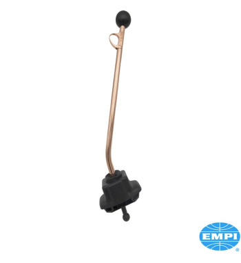 Dźwignia zmiany biegów, miedziowana z czarną gałką, bardzo długi, długość całkowita 23 ½" 8131603008