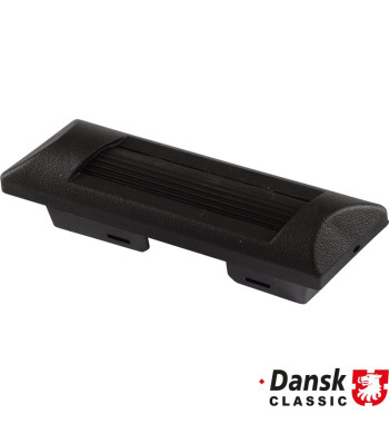 Air vent in dashboard, left, black
