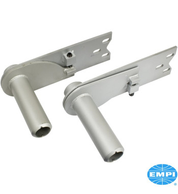 Spring plate set, adjustable, rear, for I.R.S., 6 1/8 collar for 675 mm long torsion bars, 2 pieces