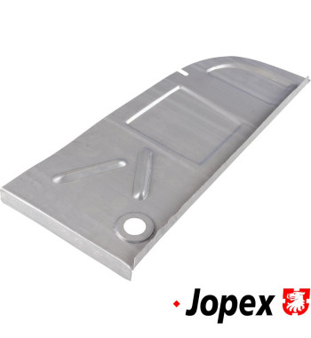 Trunk floor plate, rear, left