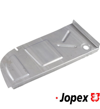 Trunk floor plate, rear, left