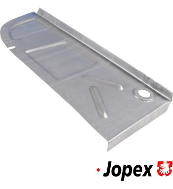 Trunk floor plate, rear, left