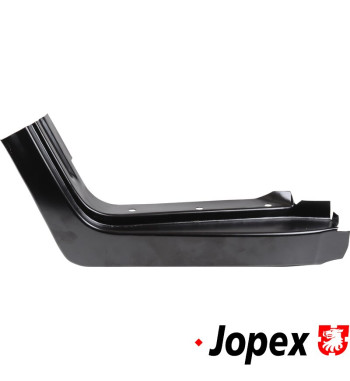 Repair piece for knee piece, front, lower, outer, right