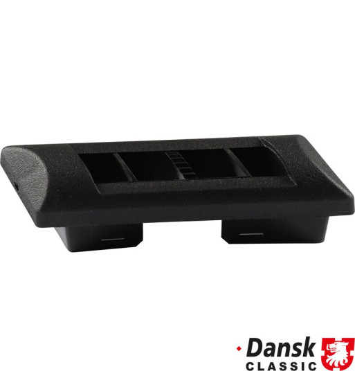 Air vent in dashboard, right, black Air vent in dashboard, right, black