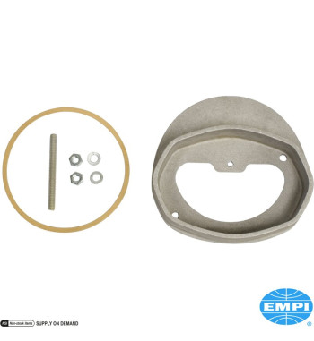 Air filter adapter kit with hardware. Fits EPC 32/36F, Weber DFEV-DFA V and Holley 5200