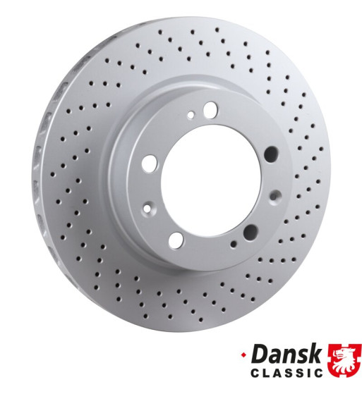 Brake disc, front, right, 304x32 mm, coated