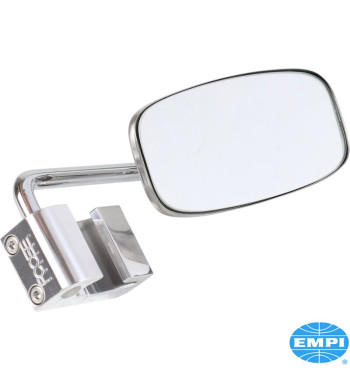 Door mirror, FOOSE. Made of polished aluminium