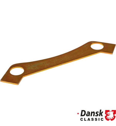 Locking plate for screws on the steering column