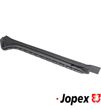 Sliding door sill with sliding door guide, inner, lower, right