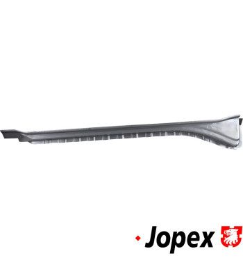 Sliding door sill with sliding door guide, inner, lower, right
