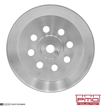 Pulley for crankshaft, Ø134 mm, titanium