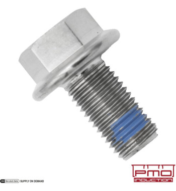 Pulley for crankshaft, Ø134 mm, titanium