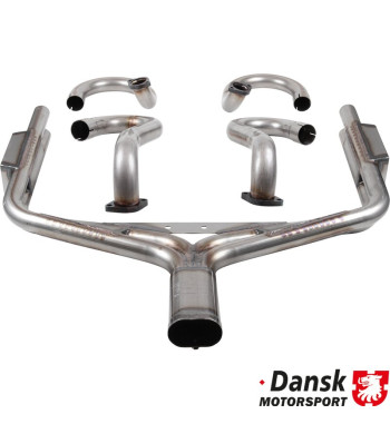 Racing tube set replacing the heat exchangers (no heating function), OE design