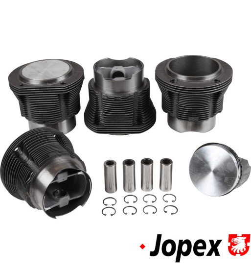 Piston and cylinder set, bore 96.0 mm, stroke 66.0 mm, 1911cc high compression