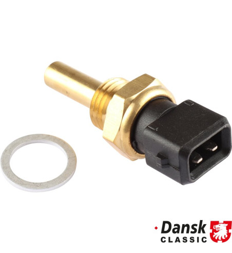 Temperature sensor in oil cooler