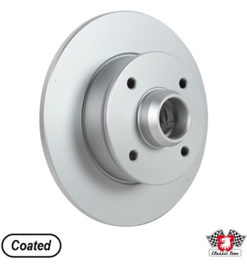 Brake disc, rear, 226x10 mm, coated