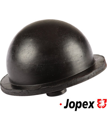 Rubber stop for torsion arm, upper