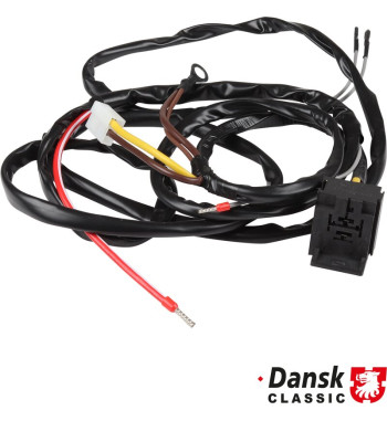 Wiring harness for headlight washer system
