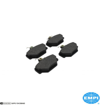 Brake pad set, front. For Empi no. 22-2956-B and 22-2957-B
