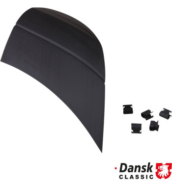 Block-off plate for right side tail pipe exit, unpainted  