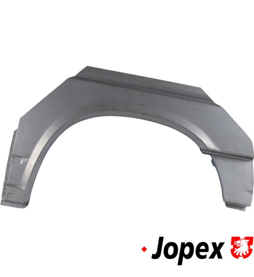 Wheel arch, rear, left. Fits short wheel base Wheel arch, rear, left. Fits short wheel base