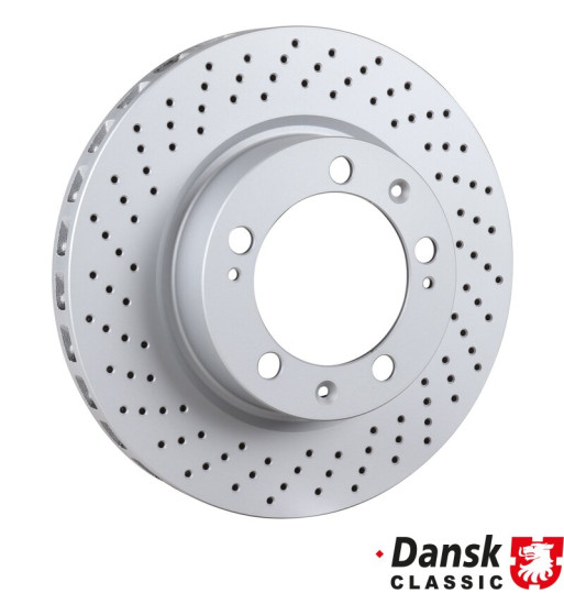 Brake disc, front, left, 304x32 mm, coated Brake disc, front, left, 304x32 mm, coated