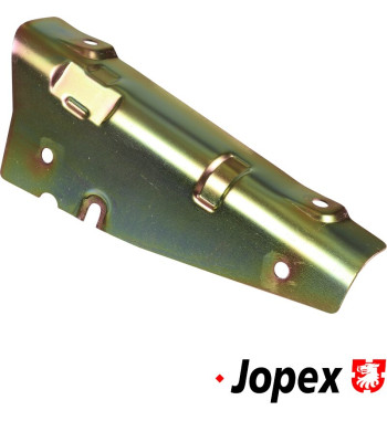 Heat shield at manifold, lower