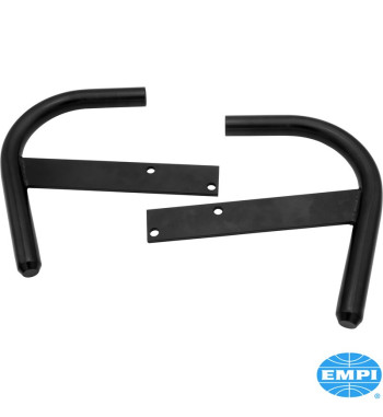 Nerf bar set, black, 2 pieces