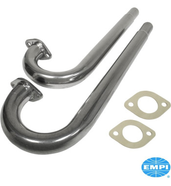 Zestaw przedniach rur tłumika, powłoka ceramiczna, 2 sztuki 8123301018