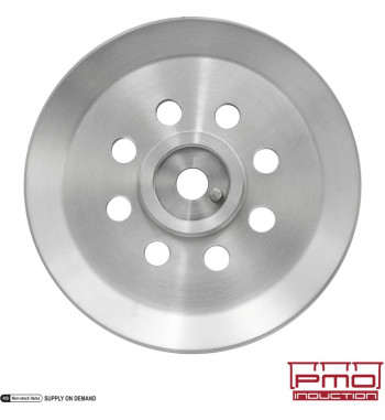 Pulley for crankshaft, Ø131 mm, titanium